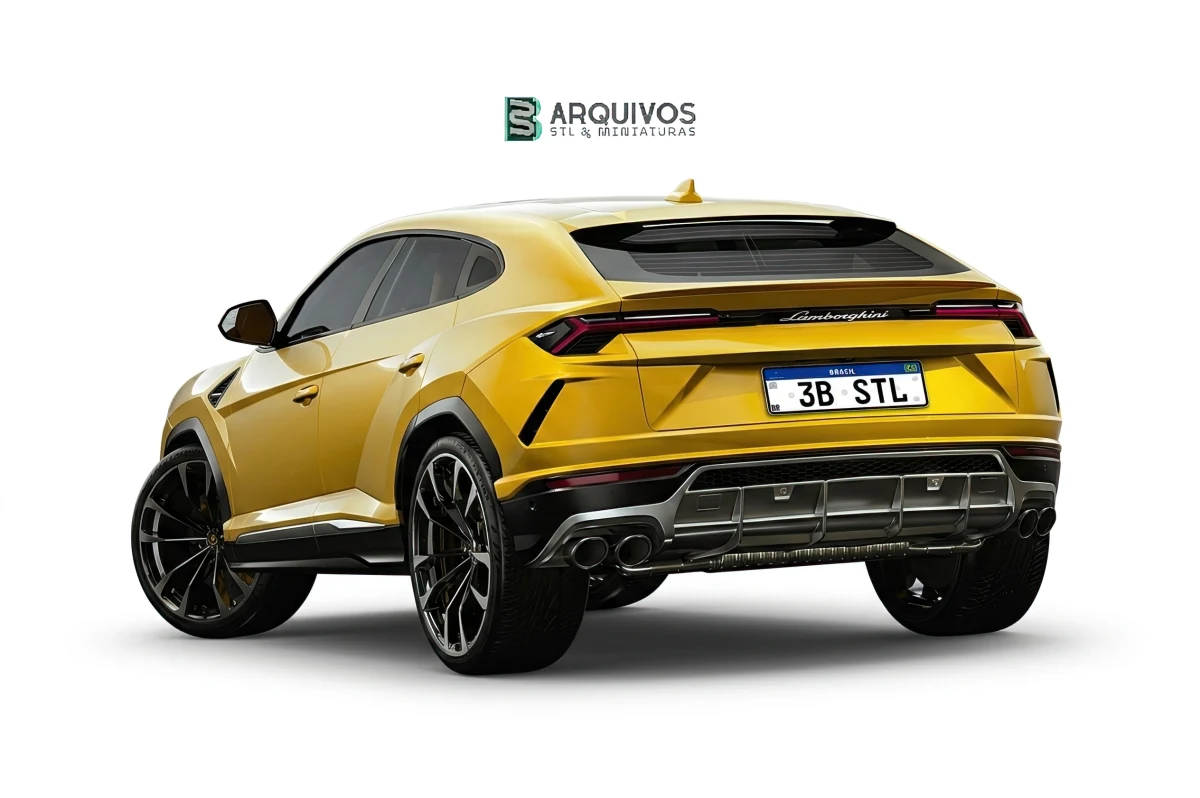 Modelo 3D STL - Lamborghini Urus 2019 — foto 5